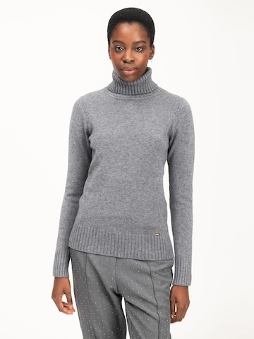 Pull-over Influencer en gris : devant