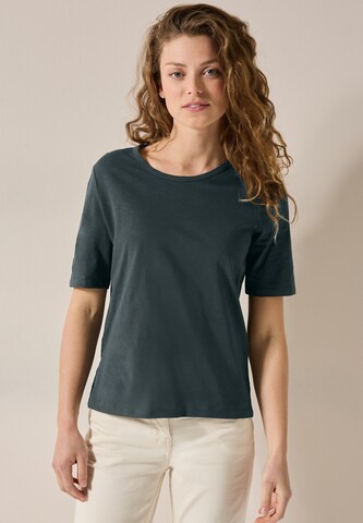 CECIL Basic T-Shirt in Grün: Vorderseite