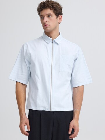 Casual Friday Comfort Fit Skjorta 'CFWeslin' i blå: framsida