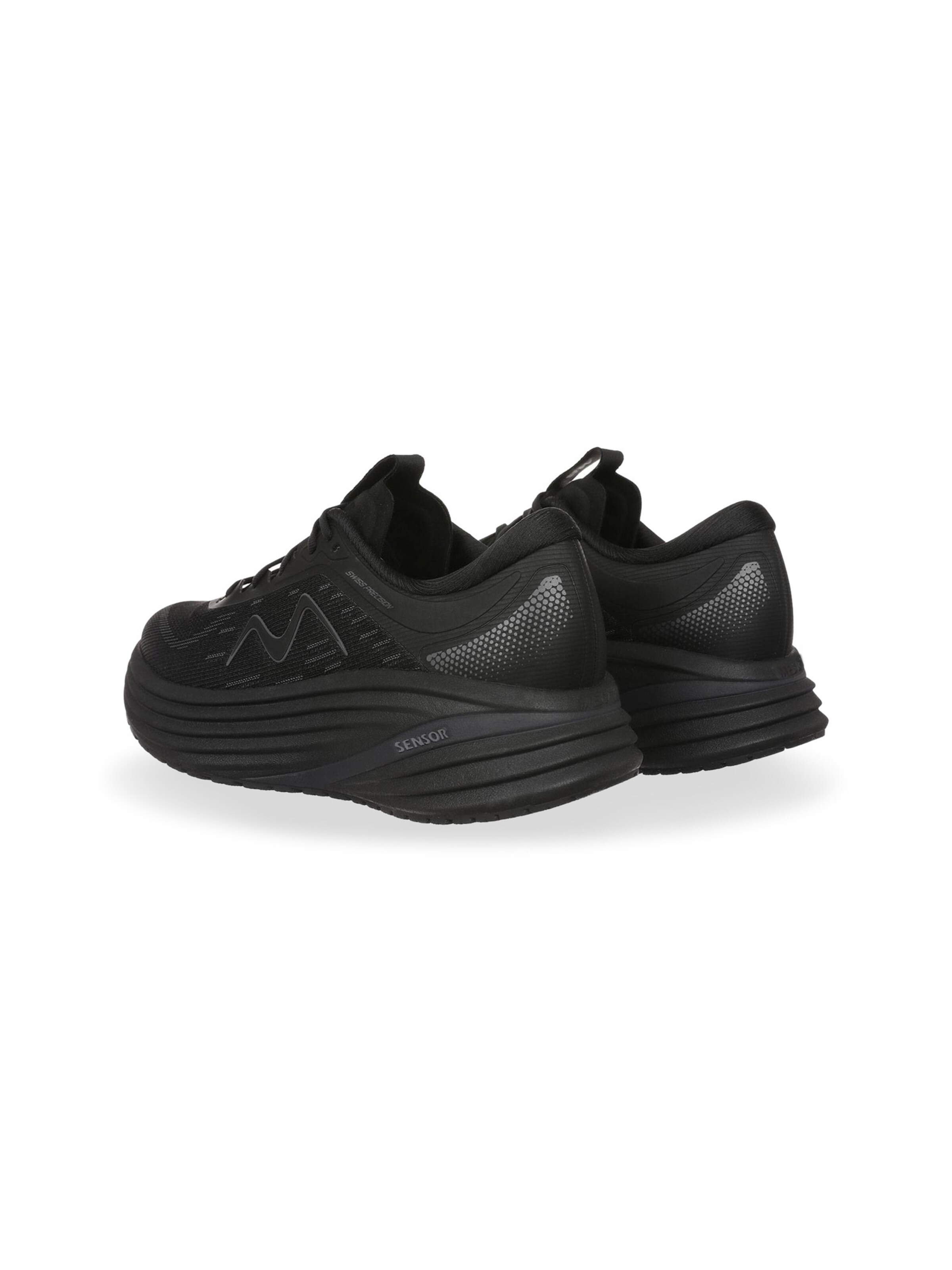 MBT - Sapatilhas slip-on ' M-3000-2 LACE UP ' em preto: atrás