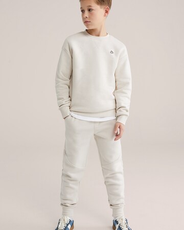 WE Fashion Свитшот в Бежевый