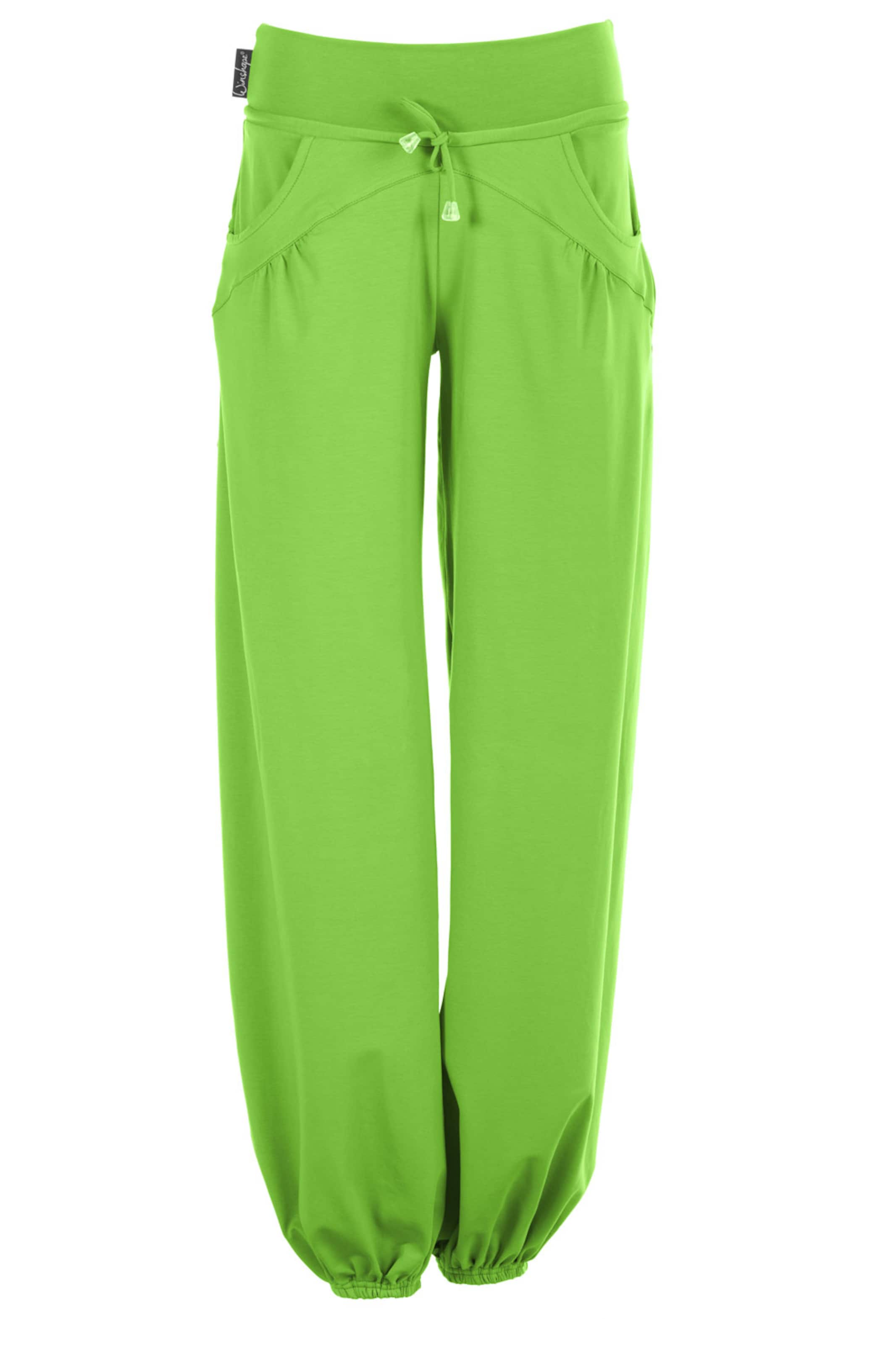Winshape Sports trousers 'WTE3' in Green: front