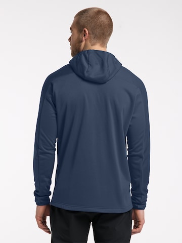 Haglöfs Athletic Fleece Jacket 'Frost Mid' in Blue