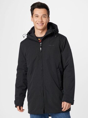 Ragwear Parka 'Frydo' in Schwarz: predná strana