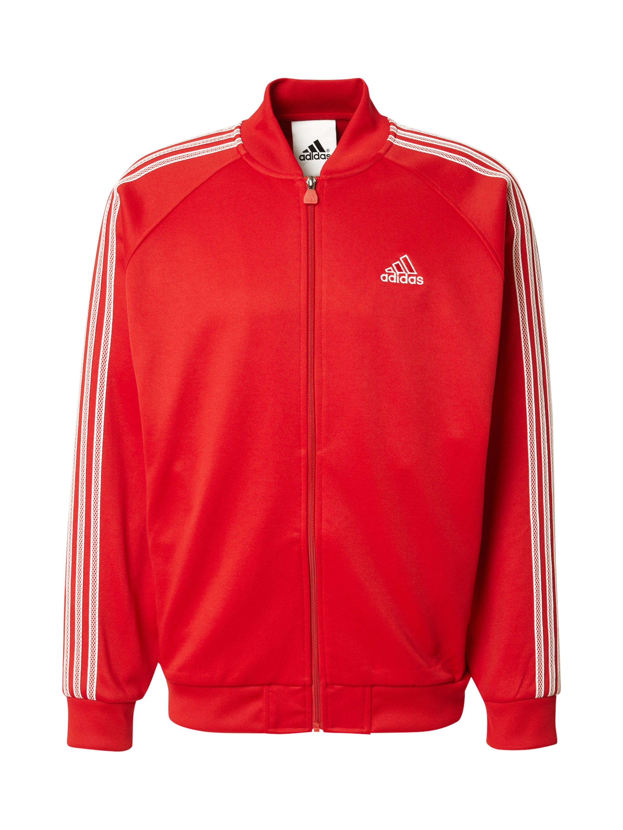 Veste de survêtement ADIDAS ORIGINALS en rouge : devant