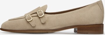 LOTTUSSE Classic Flats in Beige: front