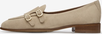 LOTTUSSE Classic Flats in Beige: front