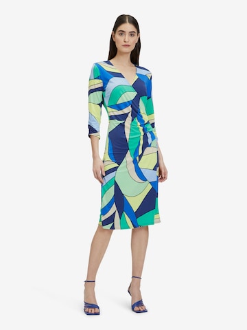 Robe Betty Barclay en bleu : devant