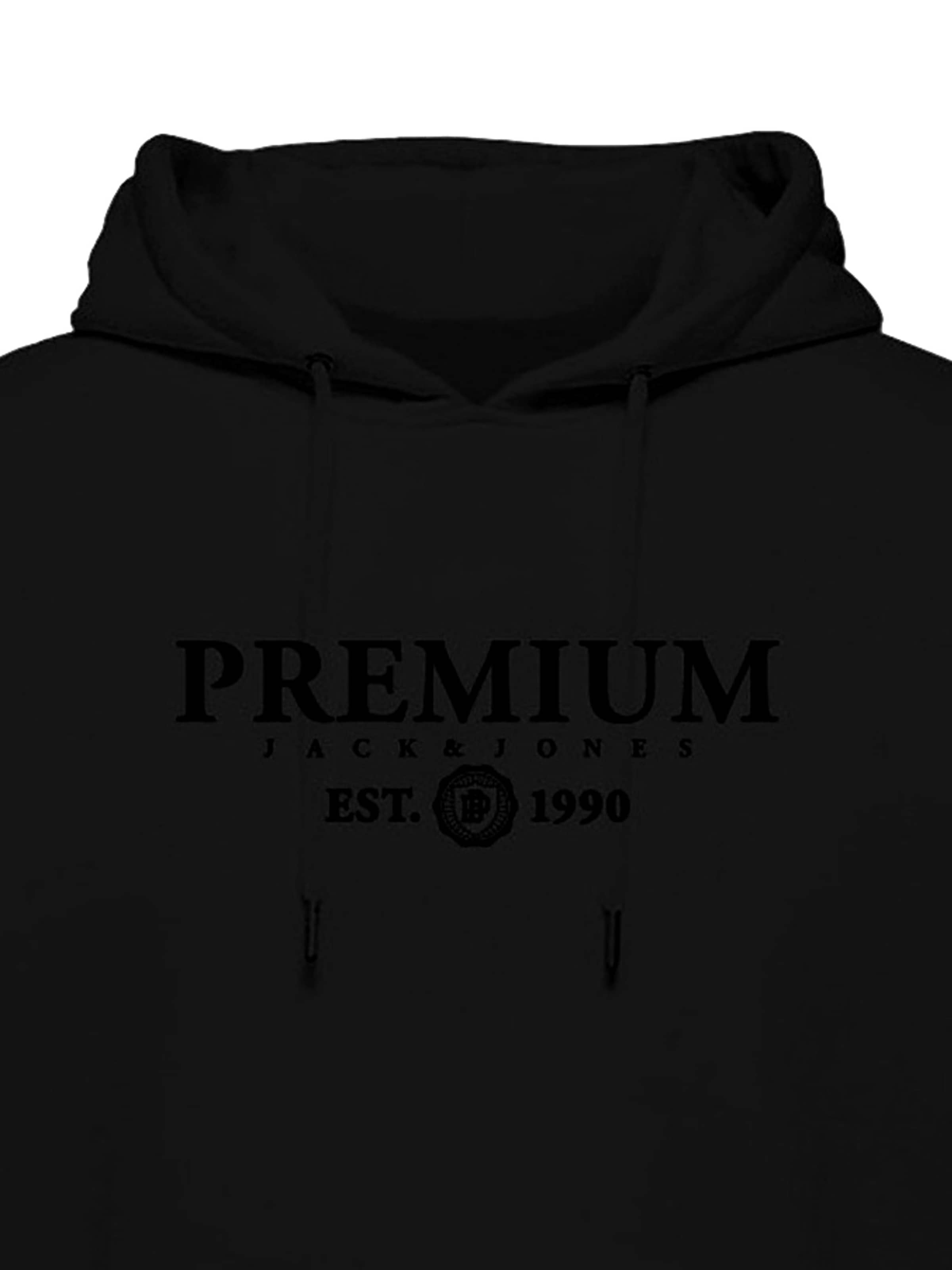 Felpa 'Charles' di JACK & JONES in nero