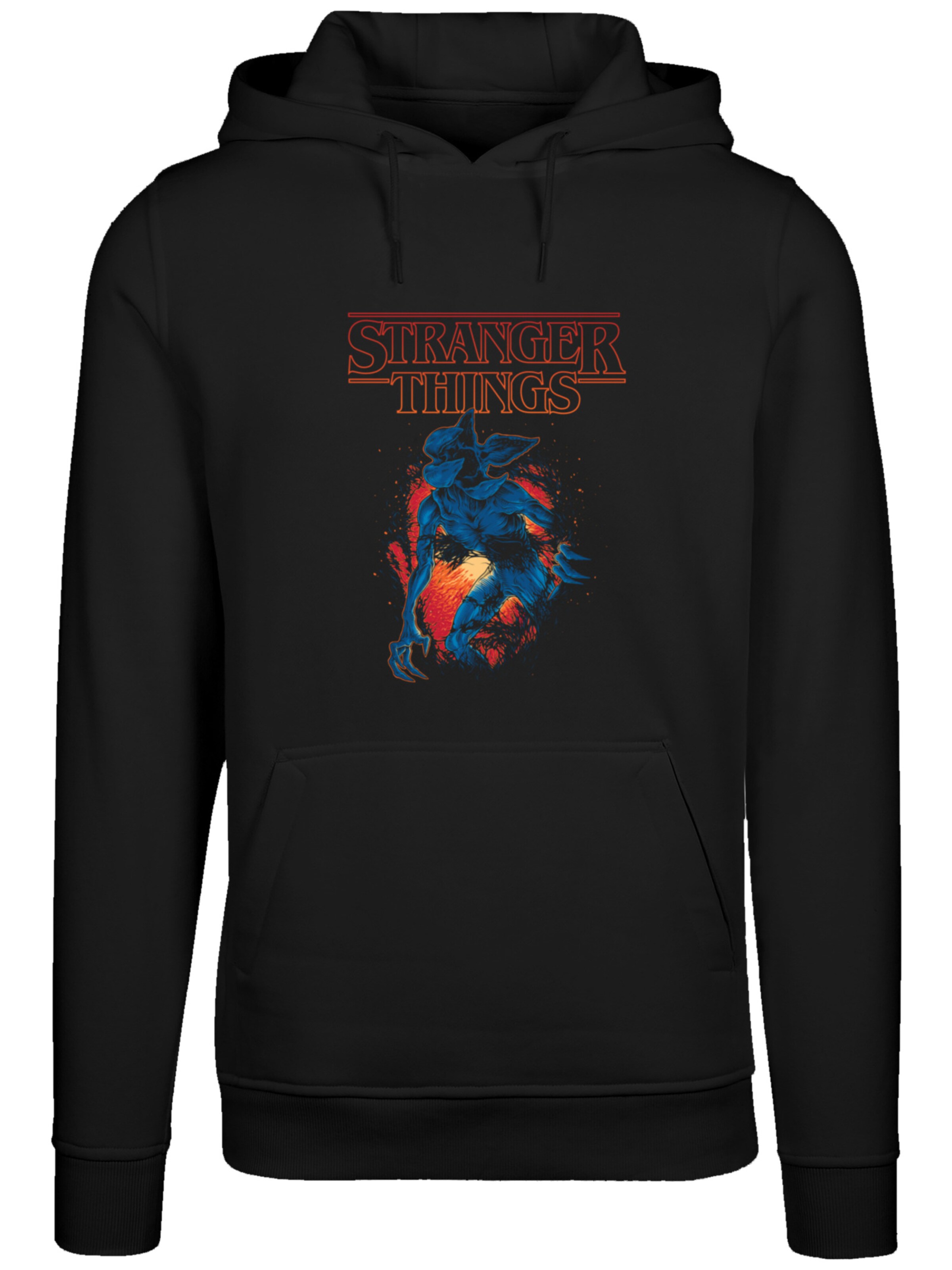 Sweat-shirt F4NT4STIC en noir : devant