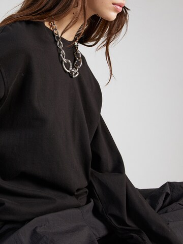 WEEKDAY Oversized shirt in Zwart