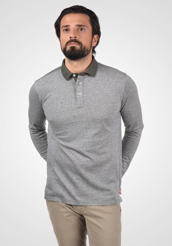 !Solid Poloshirt 'Pantos' in Grau: predná strana