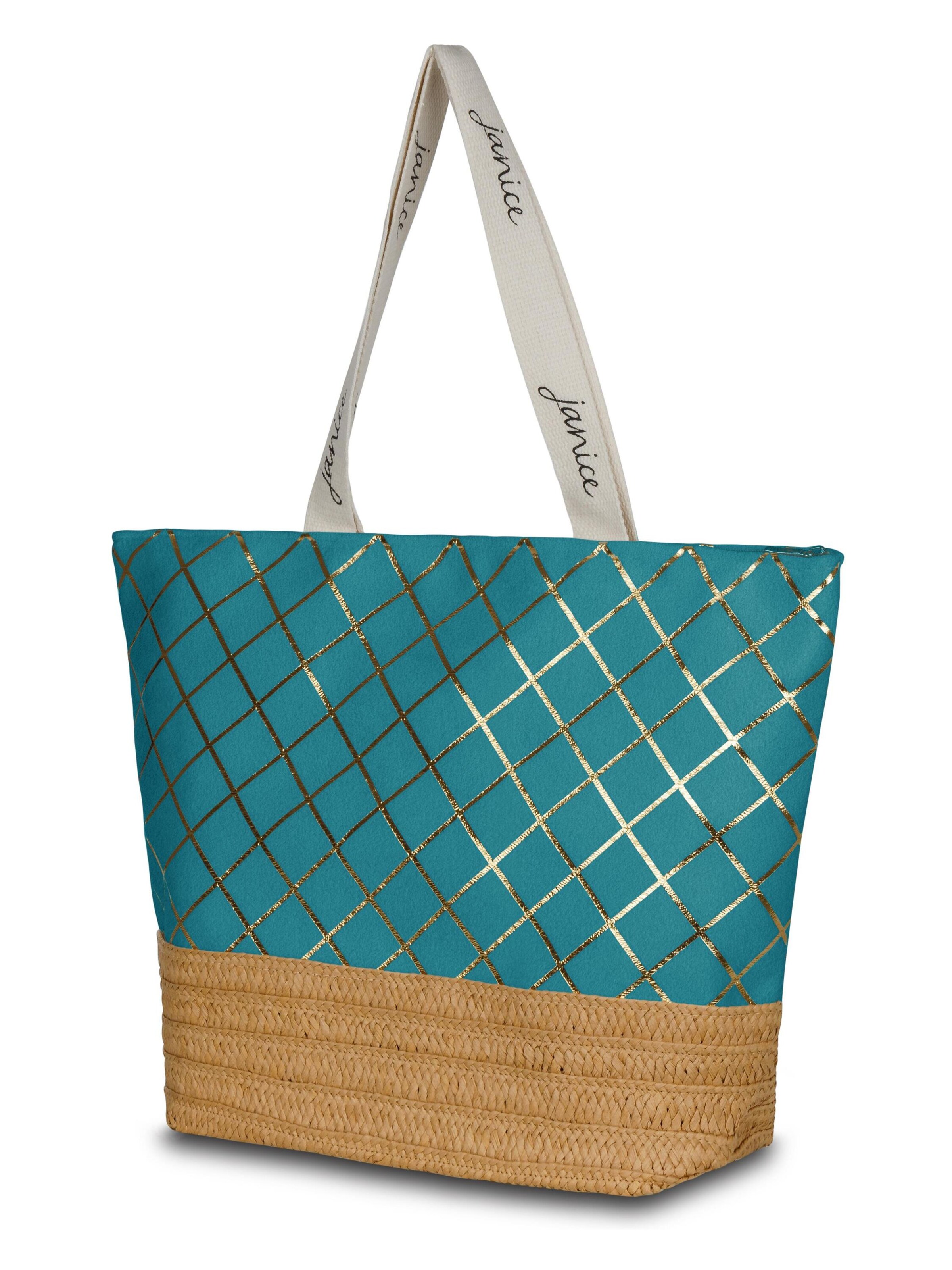 normani Beach Bag 'Kuredu' in Blue