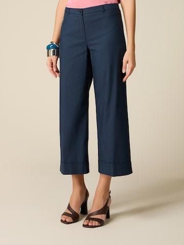 Baggy Pantalon oltre en bleu : devant