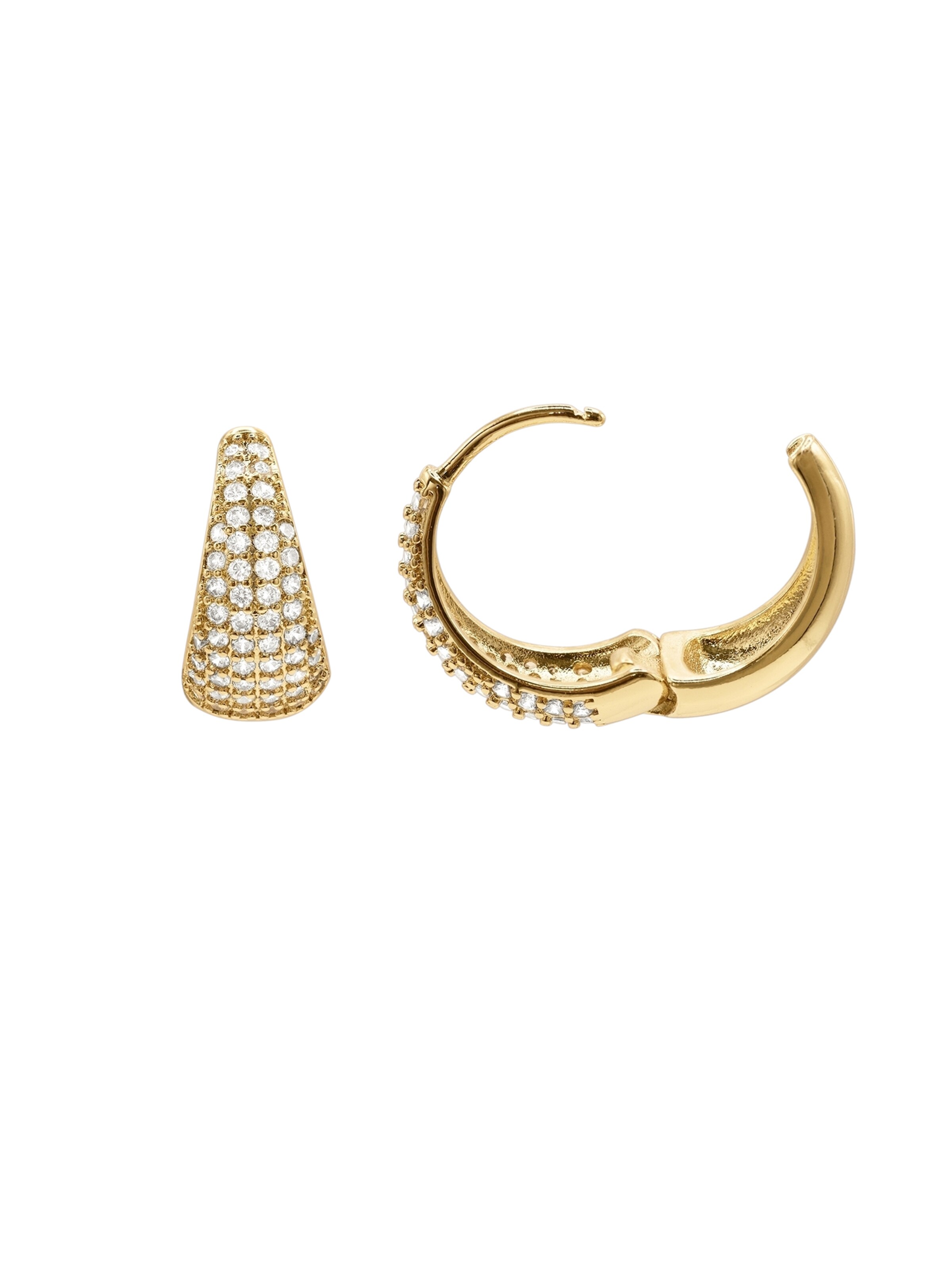 Boucles d'oreilles 'Eira' Heideman en or