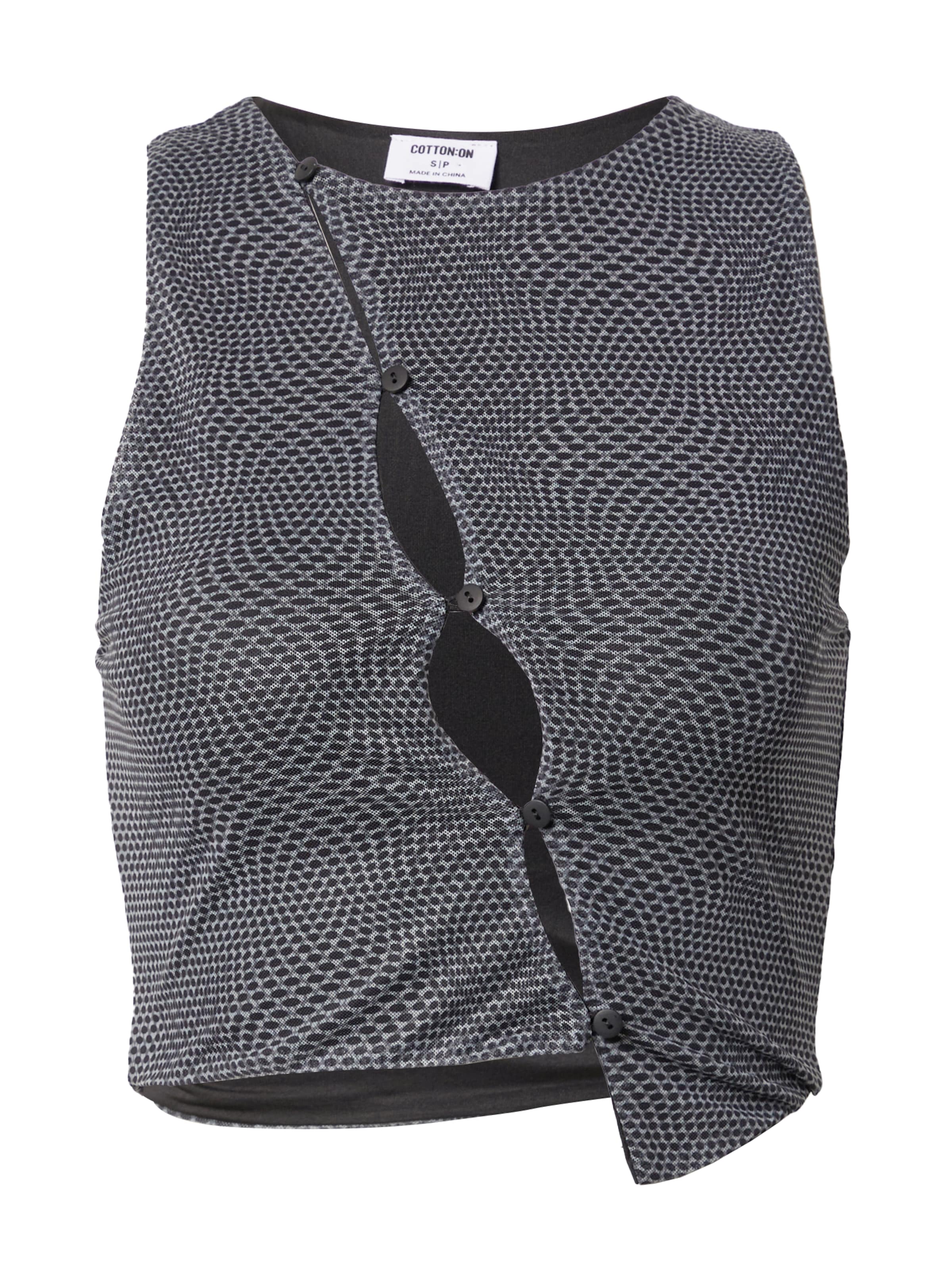 Haut 'LEXI' Cotton On en gris : devant