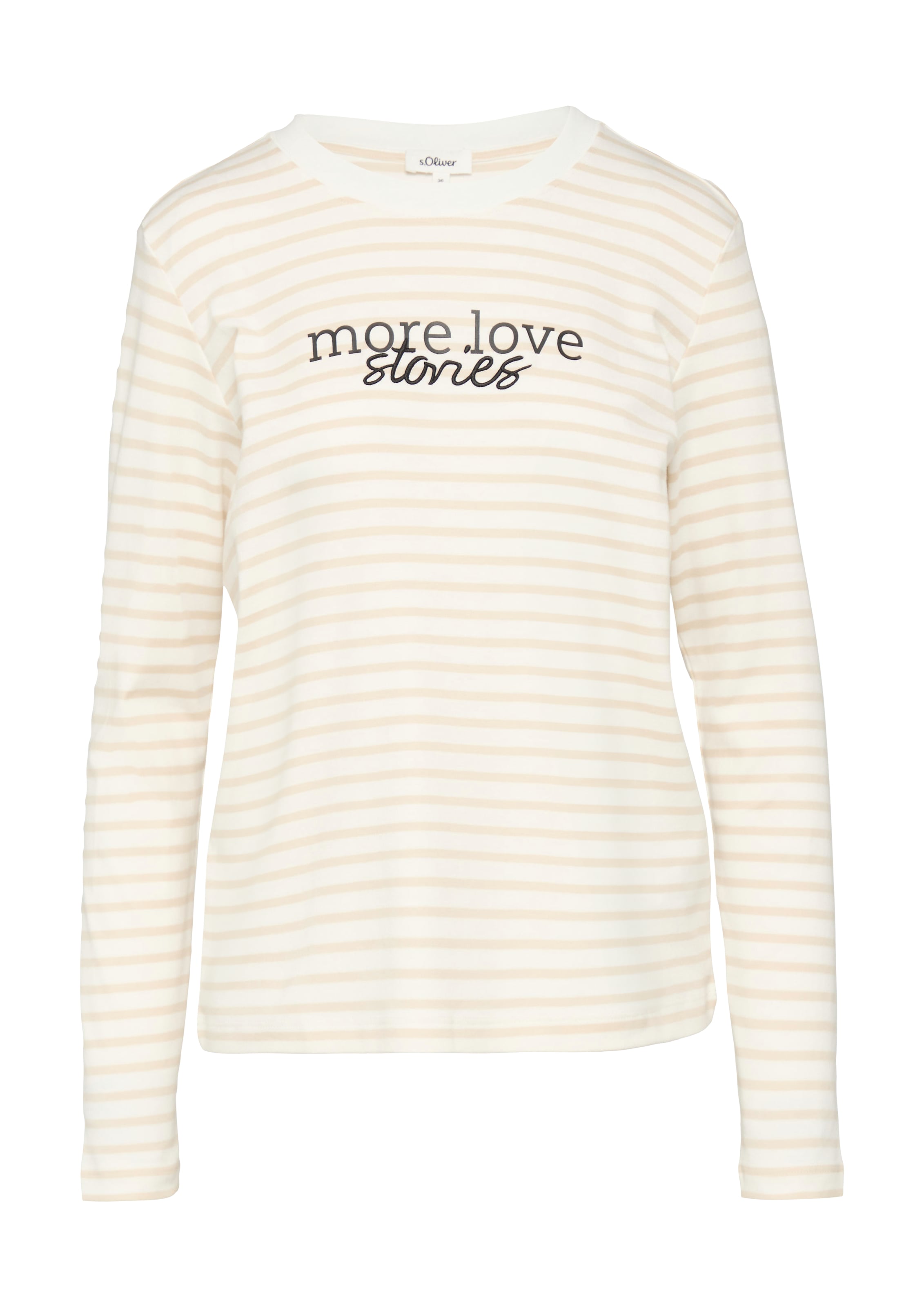 s.Oliver - Camisa em bege: frente