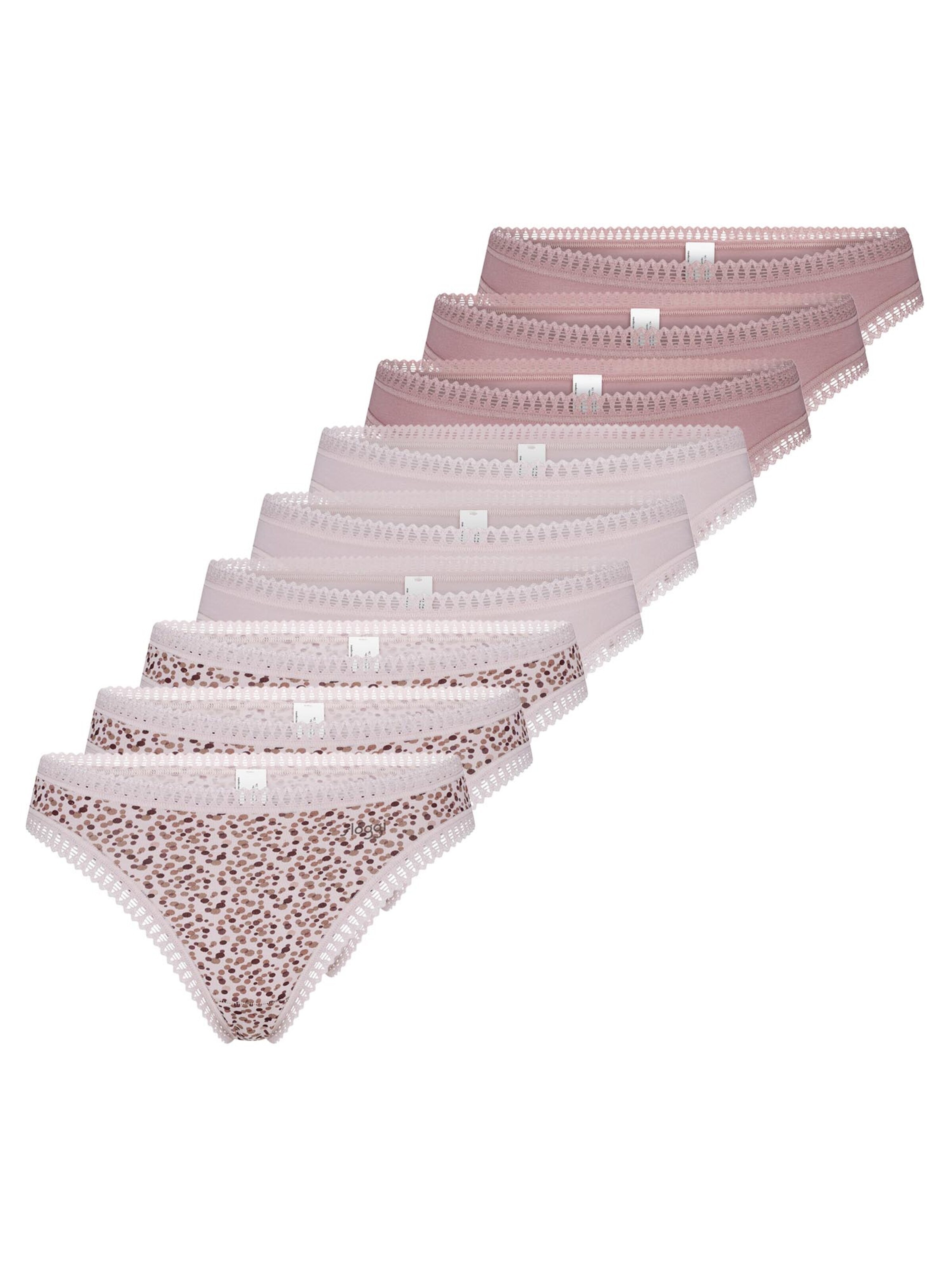 SLOGGI String 'GO Crush' in Roze: voorkant