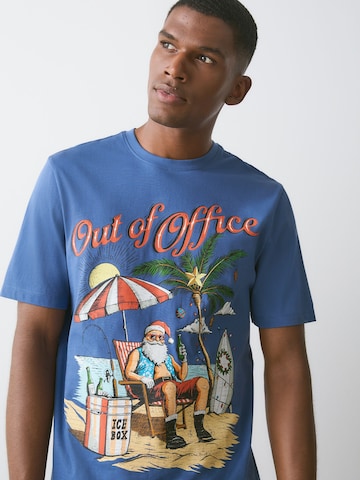Next Shirt in Blauw