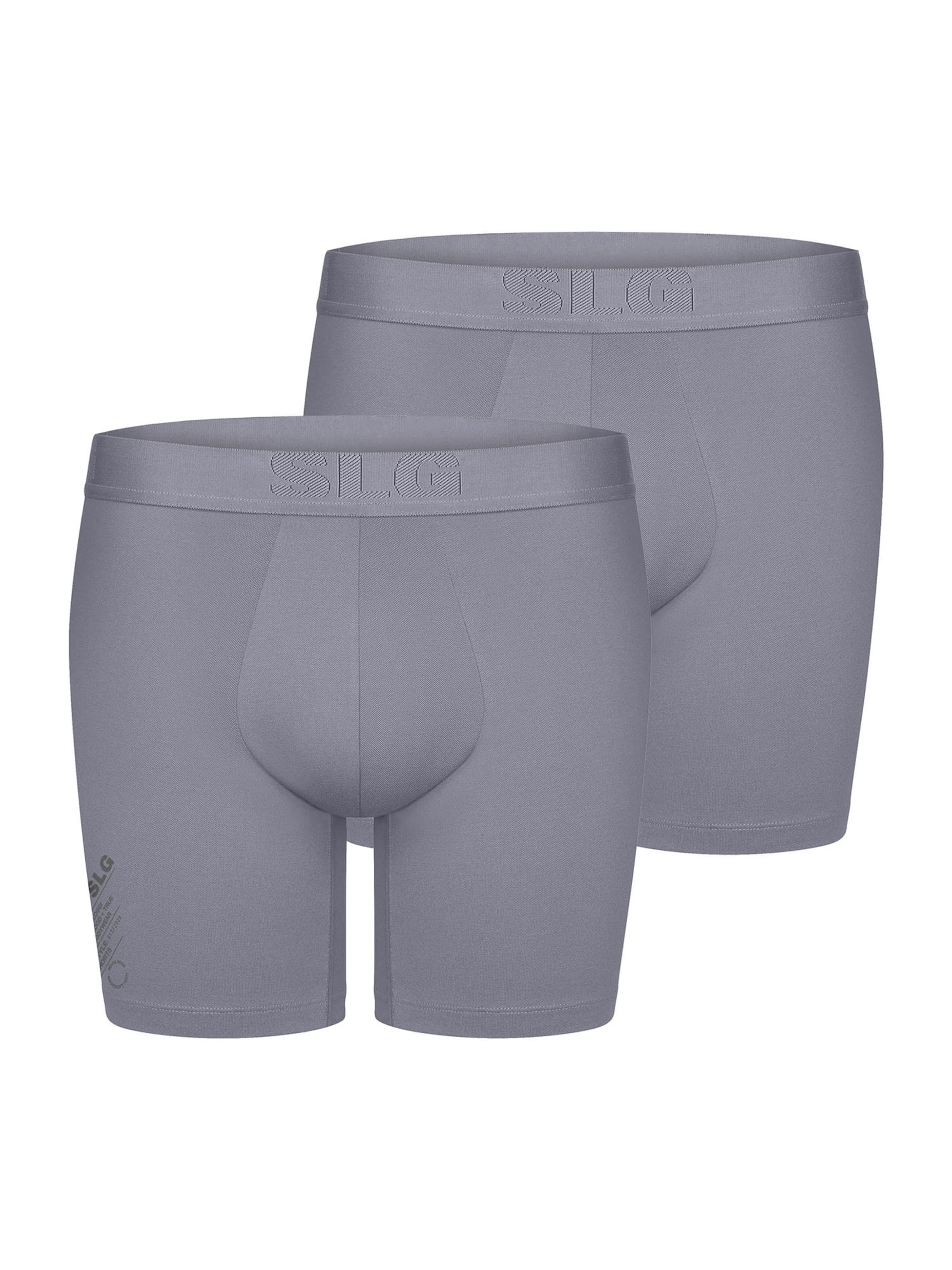 SLOGGI Boxers ' Base Soft ' en gris, Vue avec produit