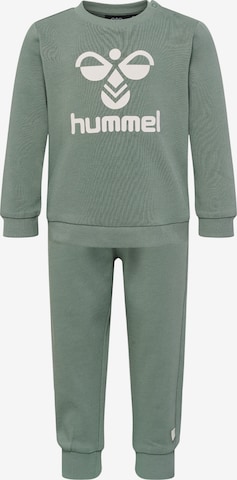 Hummel Sweatsuit 'Arine' in Green: front