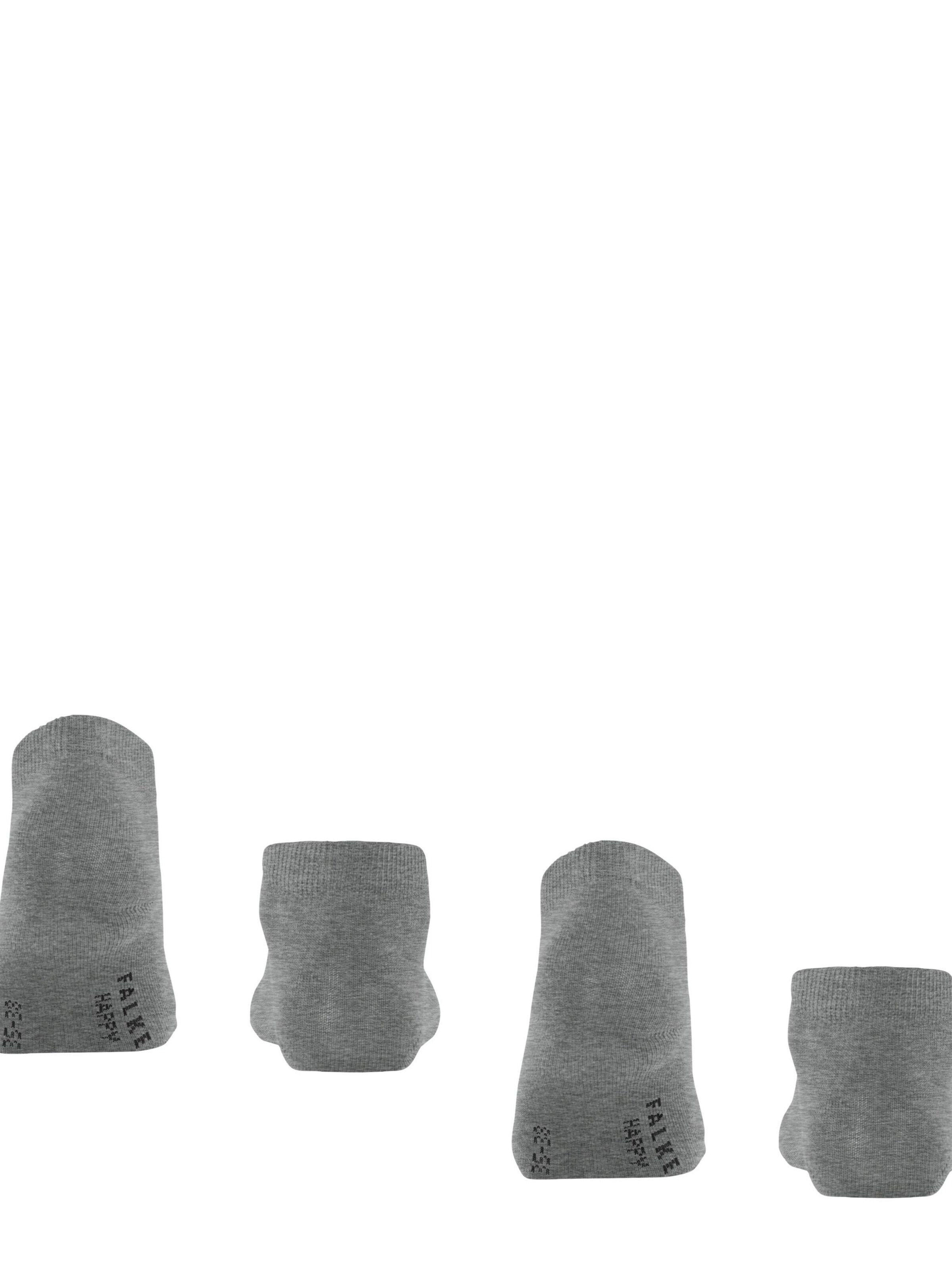 FALKE Füßlinge 'Happy 2-Pack'‌‌‌‌‌‌‌ in Grau