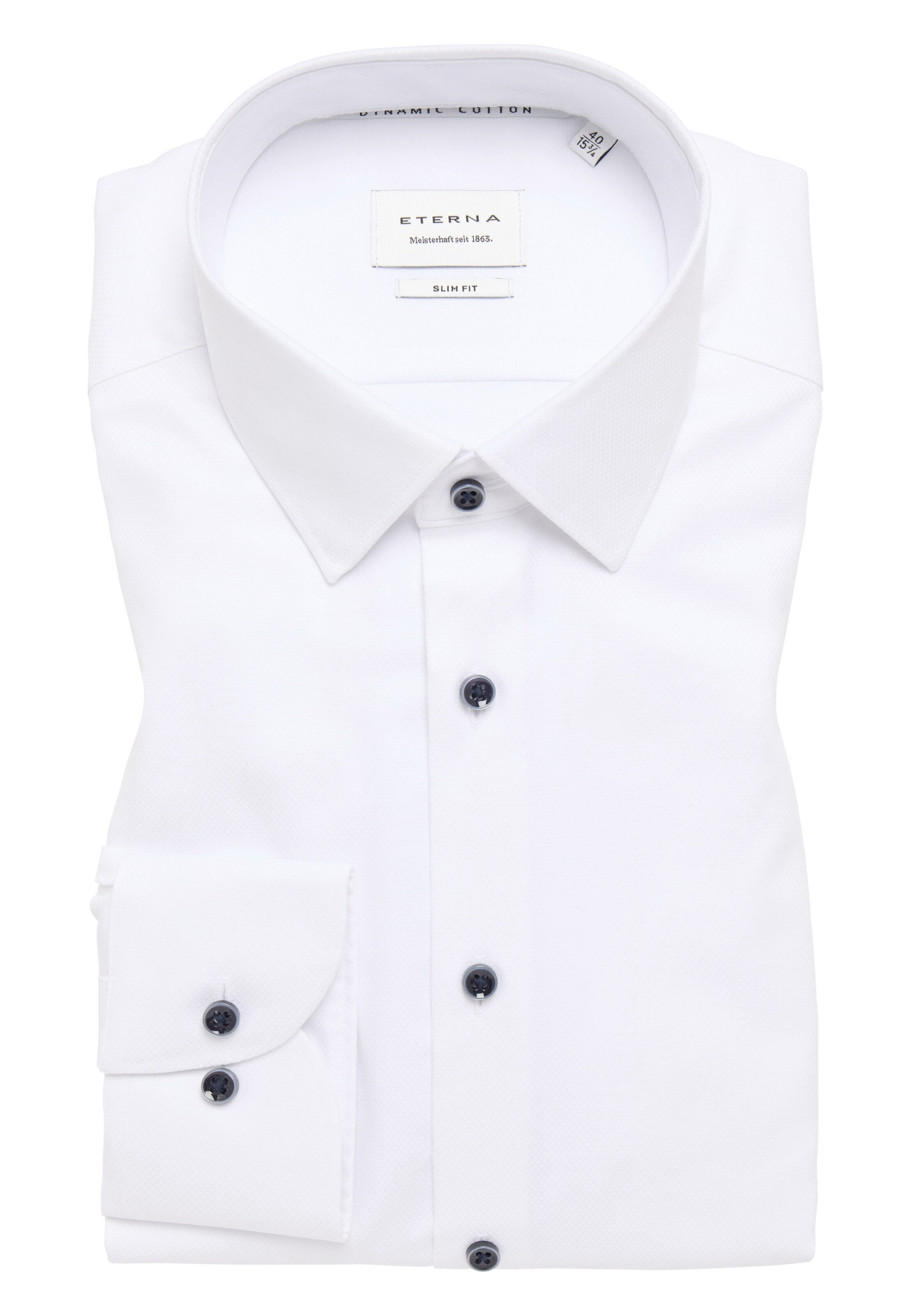 ETERNA Slim fit Business Shirt in White