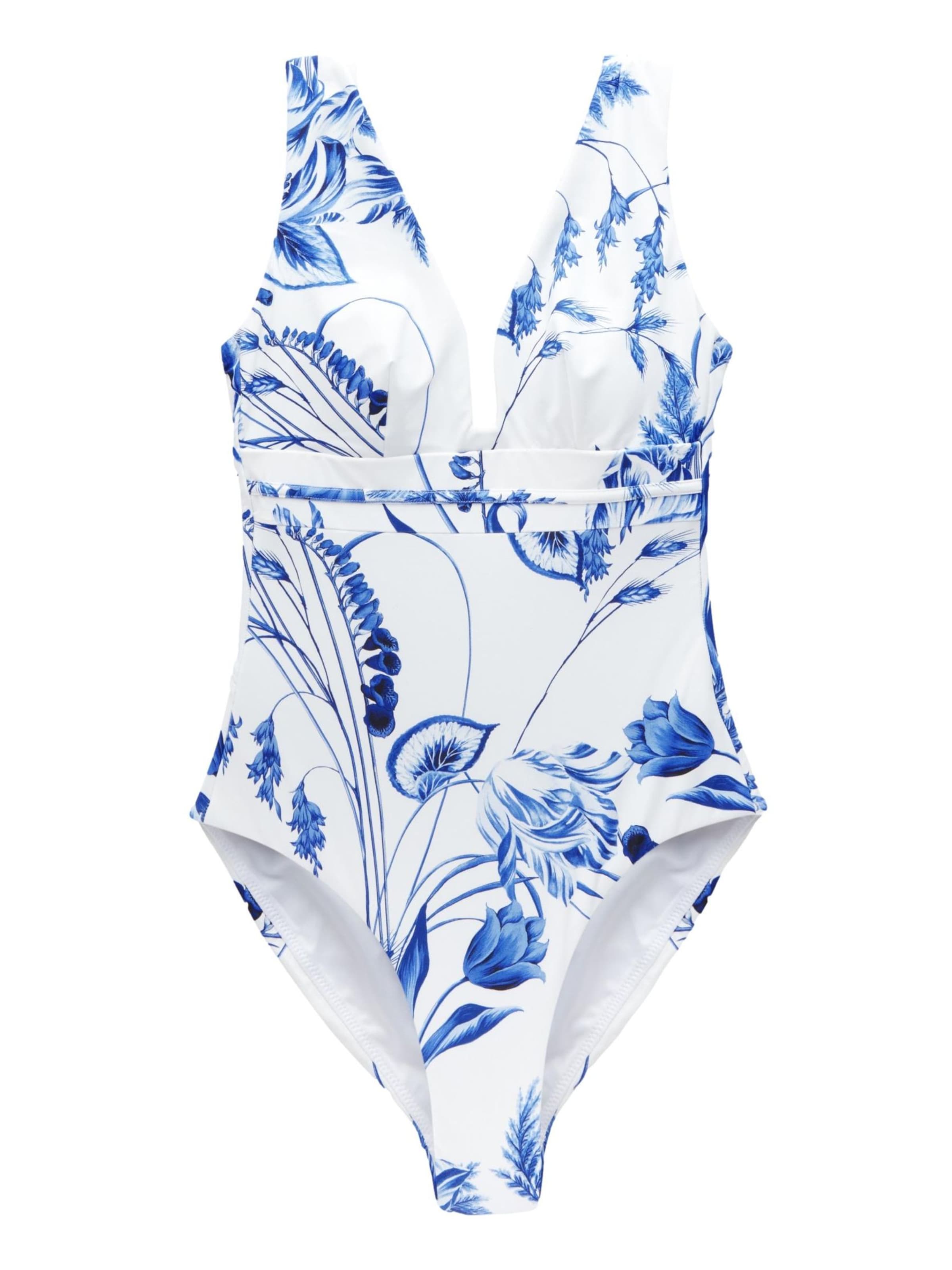 Next Треугольник Купальник в Синий: спереди