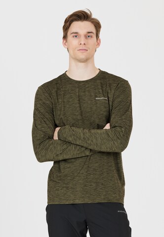 ENDURANCE Performance shirt 'Peako' in Green: front