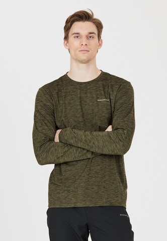 ENDURANCE Performance Shirt 'Peako' in Green: front