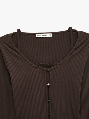 Koton Shirt in Brown