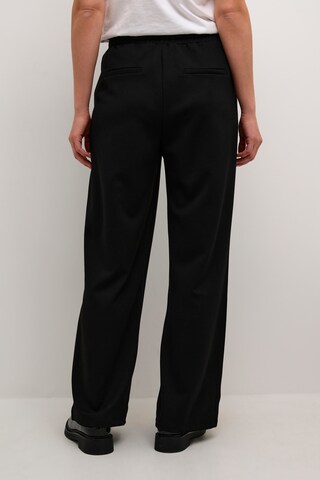 Regular Pantalon à pince 'Frederikke' Kaffe en noir