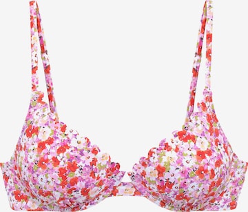 mišri LASCANA Marškinėliai Bikinio viršutinė dalis: priekis