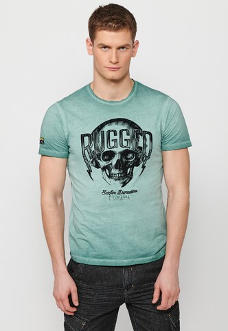 KOROSHI Shirt in Grün: Vorderseite