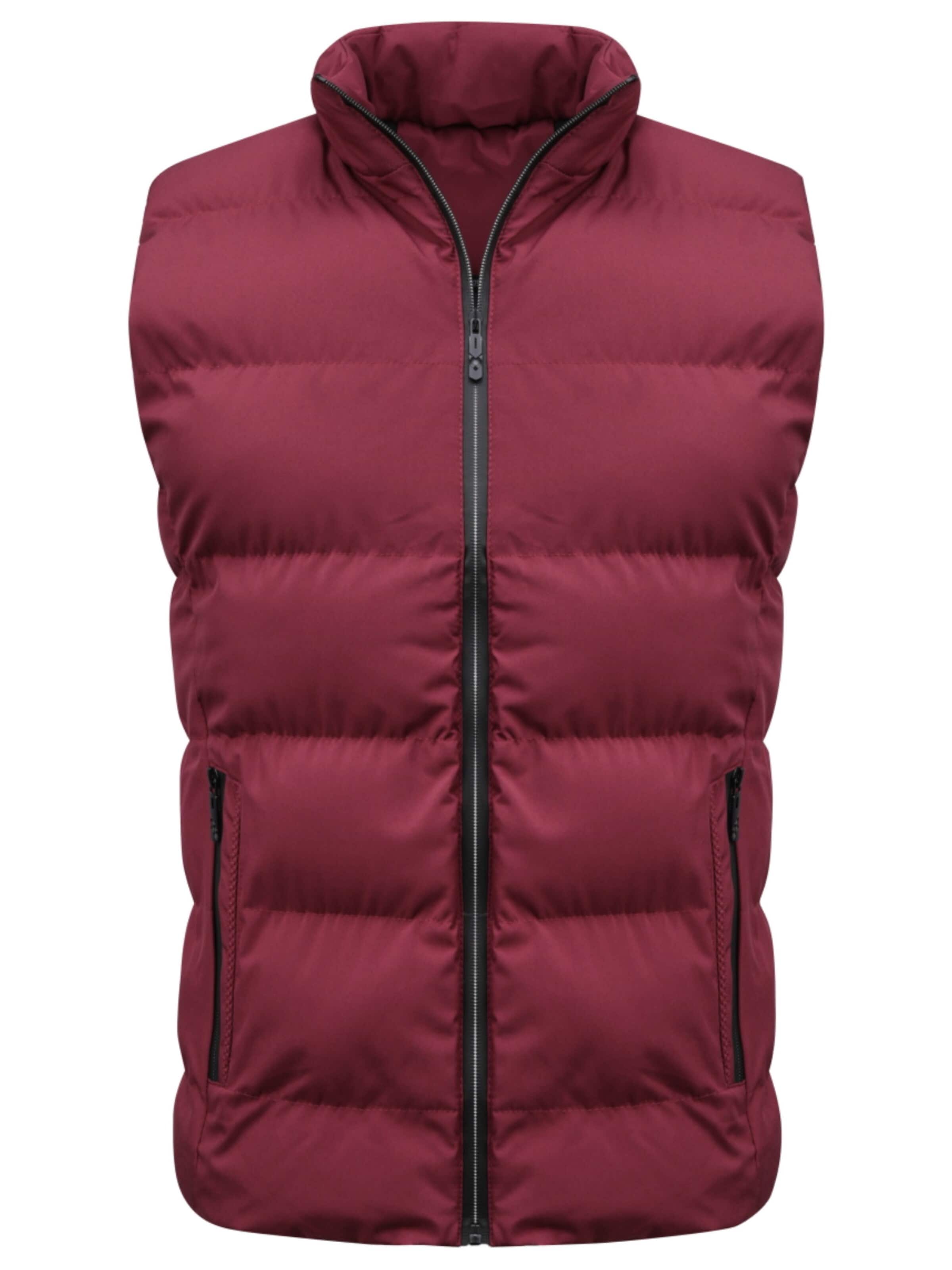 YOUTHUP Vest in Red: front