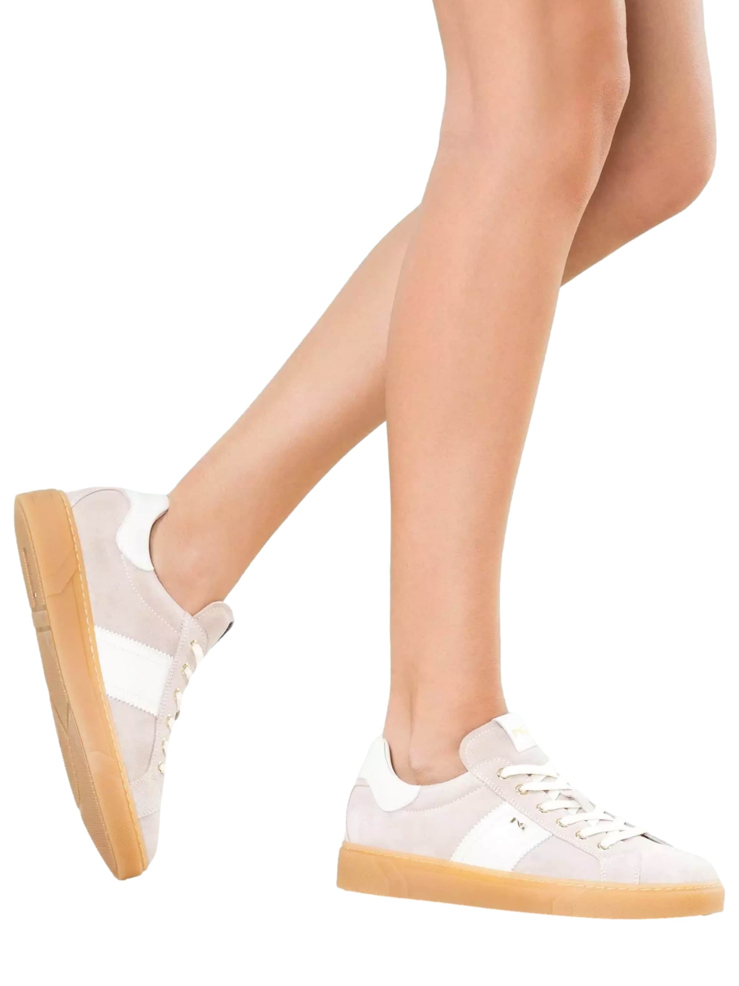 Baskets basses Nero Giardini en rose