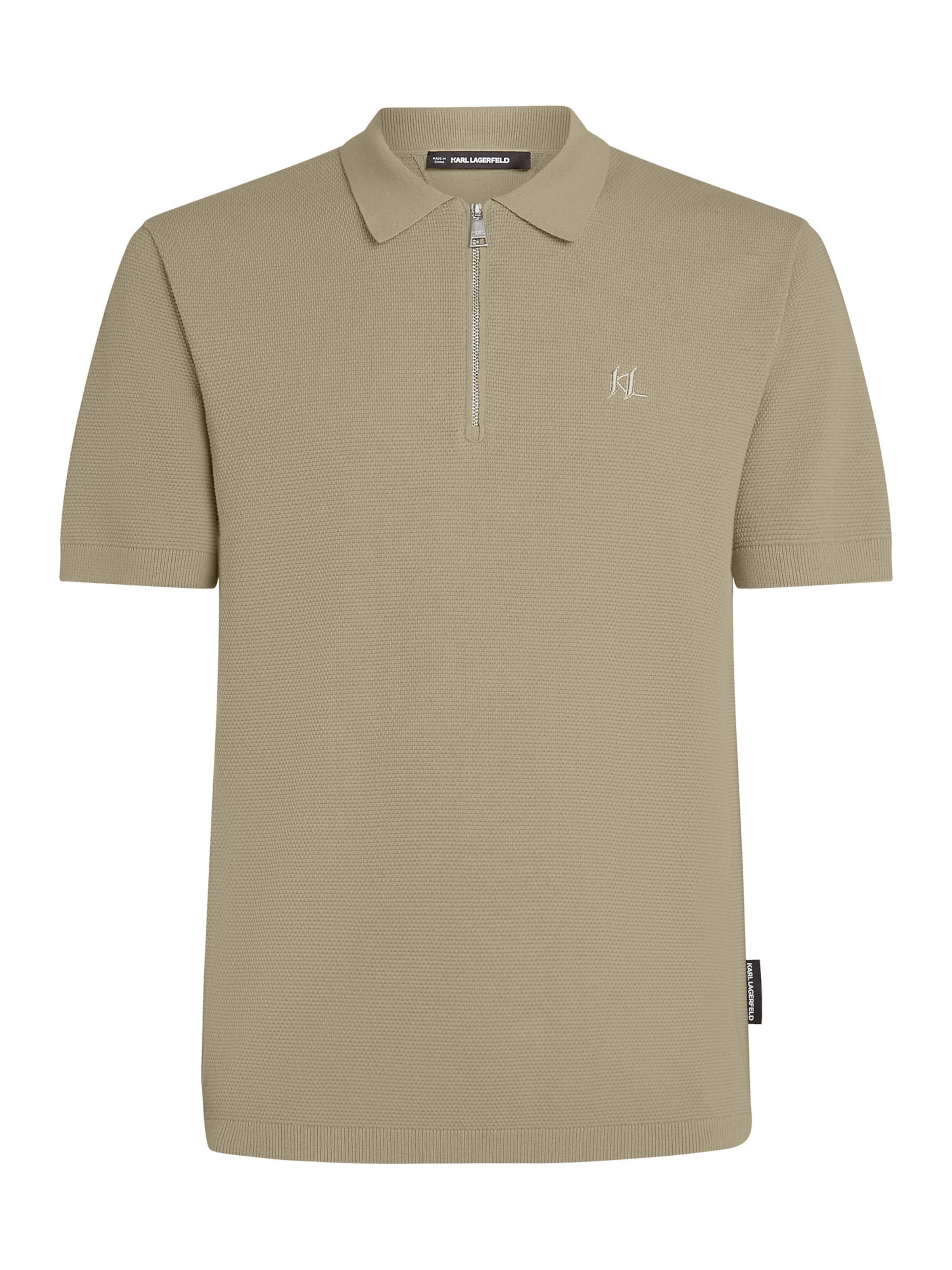 Karl Lagerfeld Póló - zöld: elől