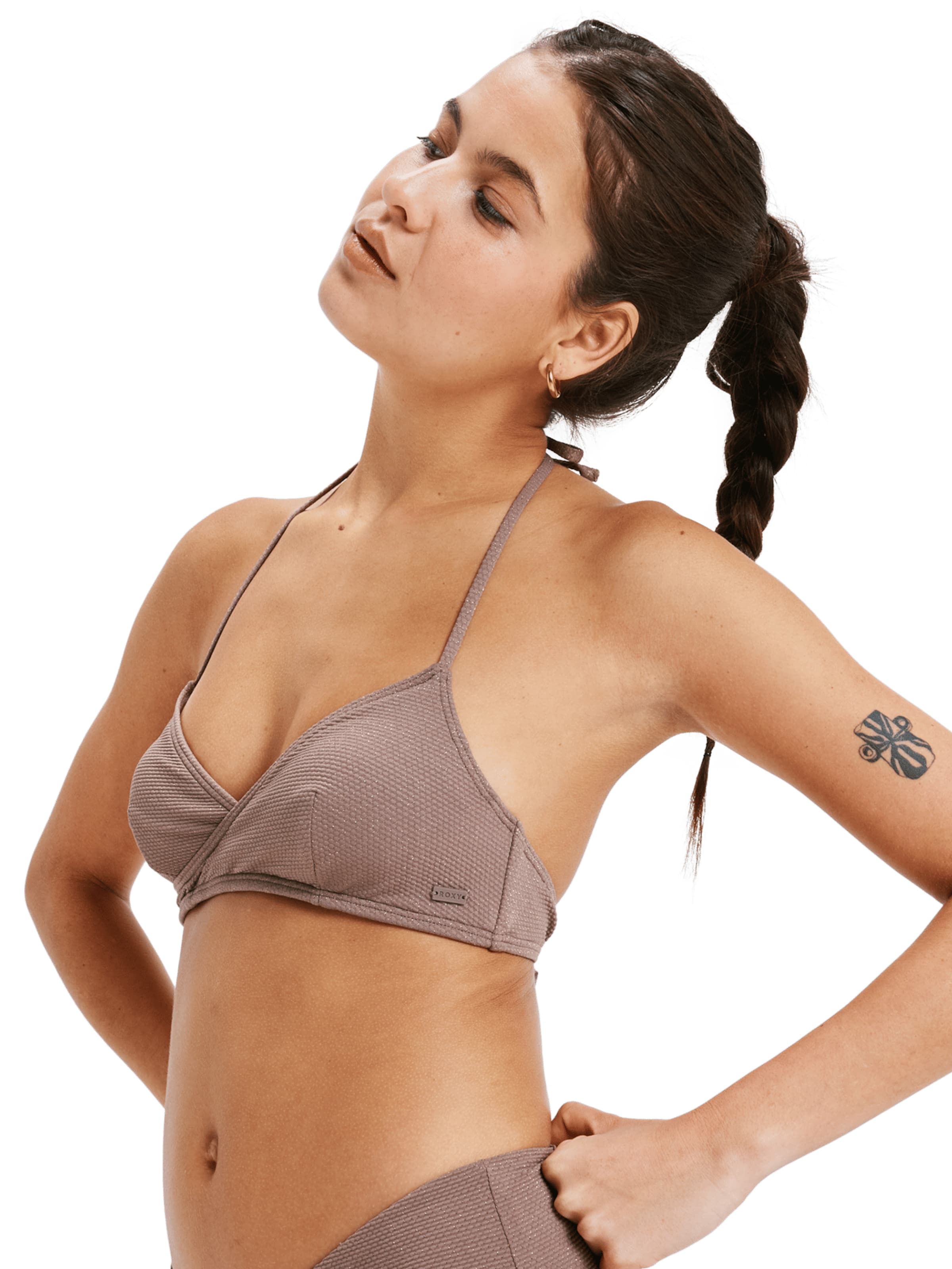 ROXY Triangle Bikini Top 'Lasca' in Beige