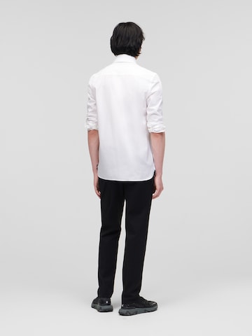 Karl Lagerfeld Средняя посадка Рубашка в Белый