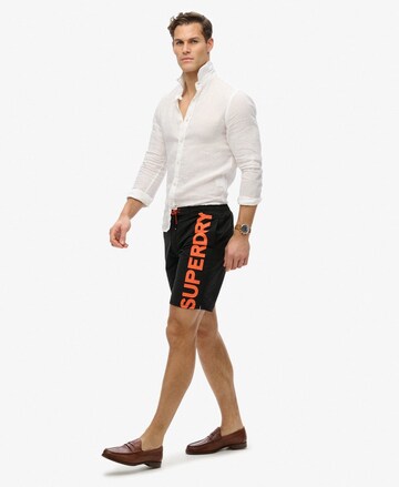 Boardshorts Superdry en noir