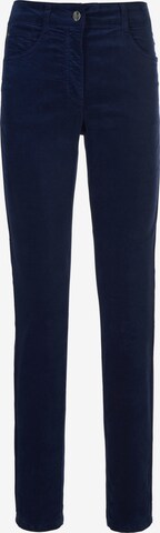 Basler Slim fit Pants in Blue: front