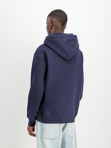 ALPHA INDUSTRIES Sweatshirt 'Dtm' in Blau: Rückseite