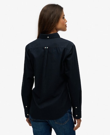 Chemisier 'Oxford' Superdry en bleu