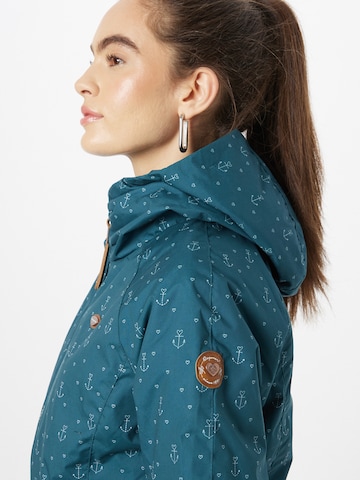 Ragwear Between-Season Jacket 'DIZZIE MARINA' in Green