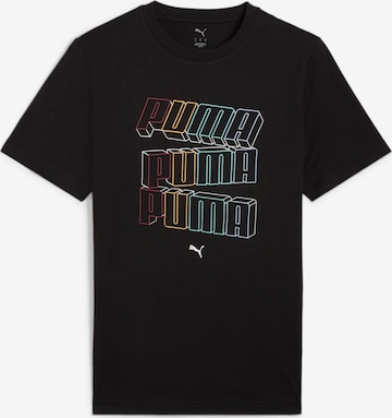 PUMA Shirt in Black: front