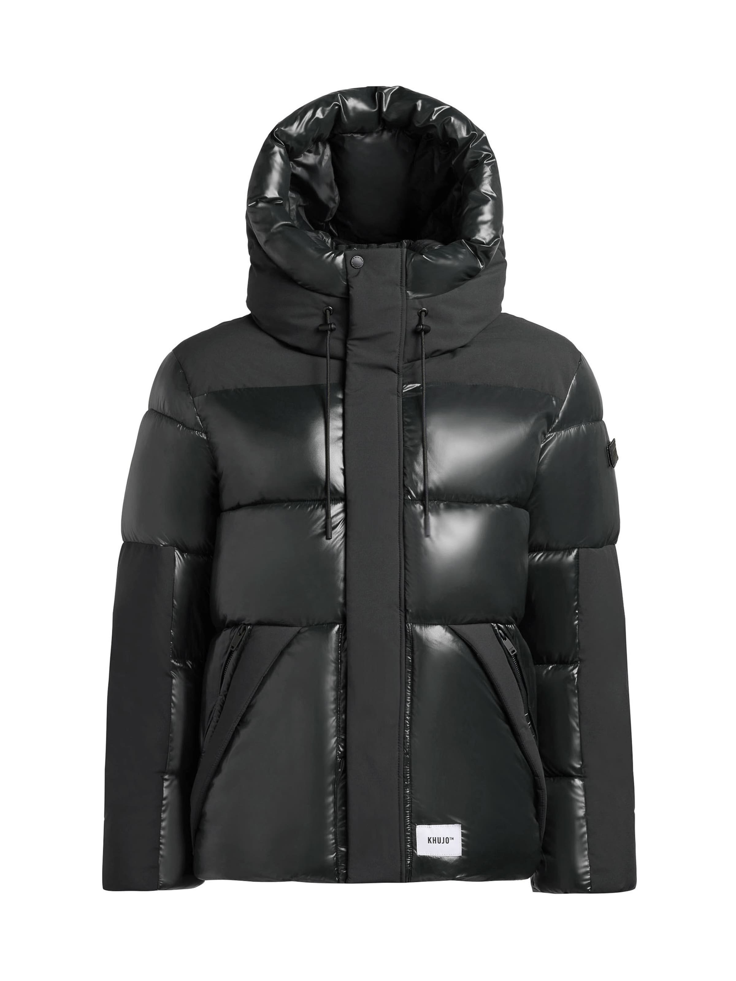 Geacă de iarnă 'Alst' de la khujo pe gri: față