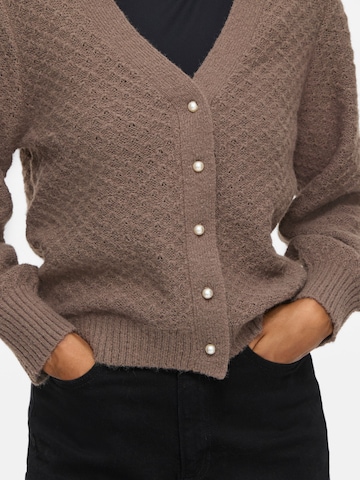 VILA Strickjacke 'VITuli' in Beige