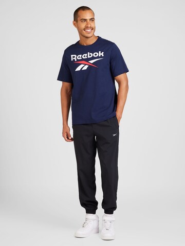 Reebok Обычный Спортивные штаны в Черный