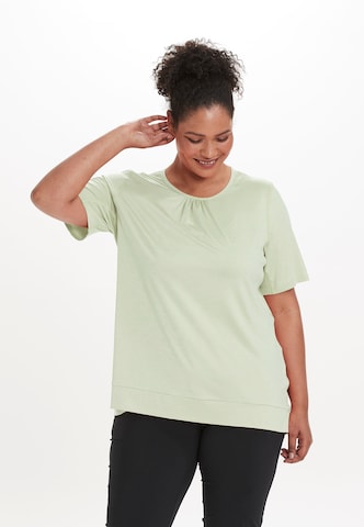 Q by Endurance Performance Shirt 'BREE' in Green: front