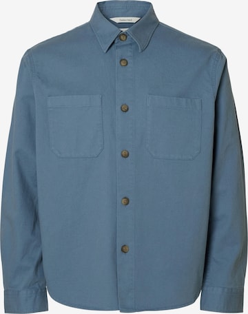 SELECTED Рубашка 'SLHTRAVIS' в Синий: спереди